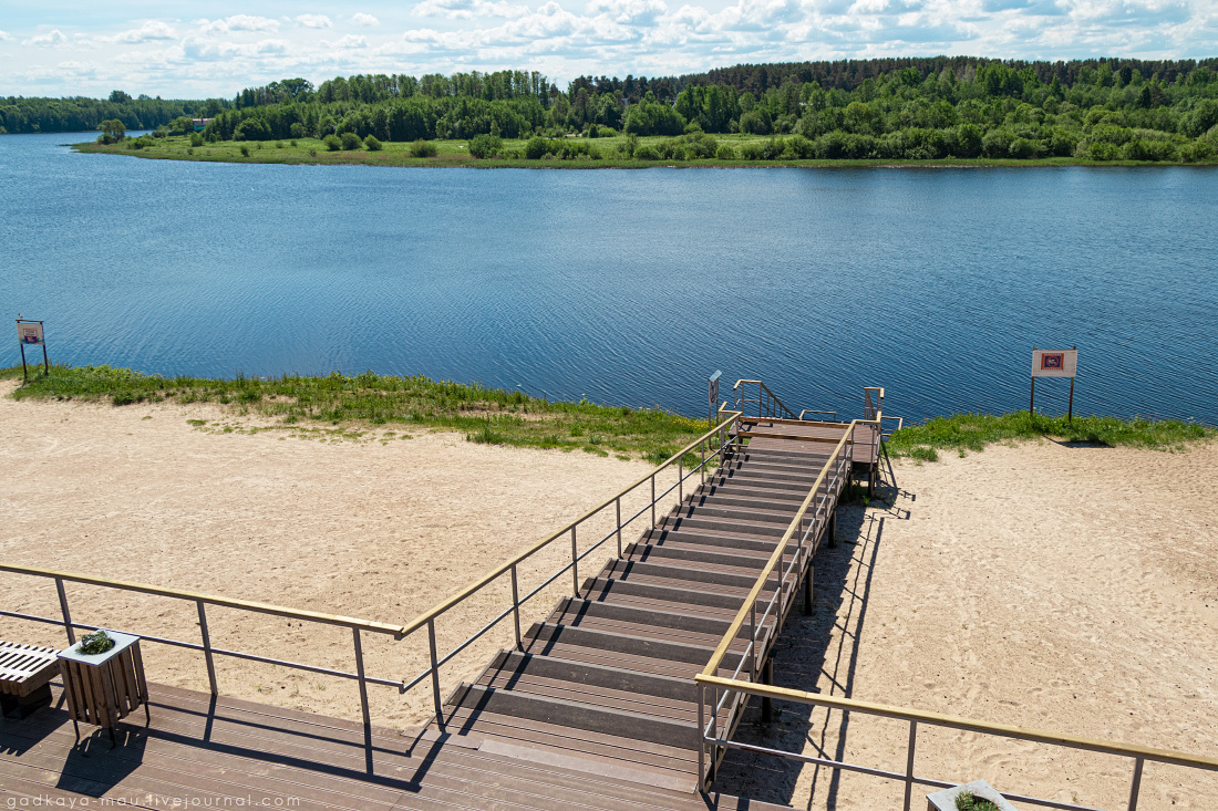 сосновый бор городской пляж